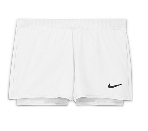 Nike Court DriFit Victory Short (G) (Blanco)