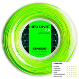 Hexonic 2.0 Genesis Reel 200 mts (verde, rojo, negro y amarillo)