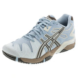 Unisex GEL-Resolution 5 Tennis Shoes Storm Cloud and Sepia Brown