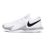 Men's Air Zoom Vapor Cage 4 Tennis Shoes White and Black