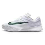 Men's London Vapor Pro 3 Premium Tennis Shoes White and Gorge Green