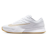 Men's Zoom Vapor Pro 3 Tennis Shoes White and Lt Orewood Brown