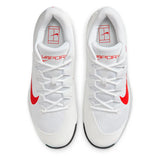 Men's Zoom Vapor 12 Tennis Shoes White and Lt Crimson