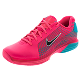 Men's Vapor 12 Hypersmash Tennis Shoes Hyper Pink and Black