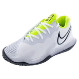 Men's Air Zoom Vapor Cage 4 Tennis Shoes White and Black