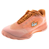 Men's CLAY Court AG-LT Pro Tennis Shoes Pink and Orange