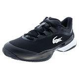 Men's CLAY Court AG-LT Ultra Tennis Shoes Black and White