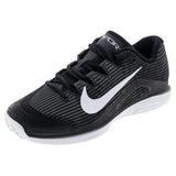 Mens Zoom Vapor 12 Clay Tennis Shoes Black and White