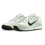 Men's Zoom Vapor 12 Clay Tennis Shoes Light Silver and Black