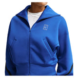 Women's Court Dri-FIT Advantage Full Zip Tennis Jacket Old Royal and White