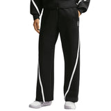 Women's Court Dri-FIT Advantage Mid Rise Tennis Pant Black and White