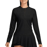 Women's Dri-Fit Advantage Midlayer Long Sleeve Tennis Top