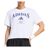 Women's Classics Heritage Graphic Tennis Top White