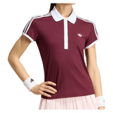 Women's Classics Tennis Polo Maroon