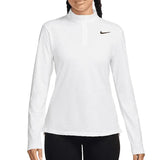 Women's Dri-Fit Victory 1/2 Zip Long Sleeve Tennis Top