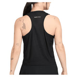 Women's Court Aero-FIT Advantage Tennis Tank Black and White
