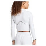 Women's London Pro Long Sleeve Tennis Top White