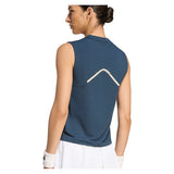Women's London Pro Match Tennis Tank Aurora Ink