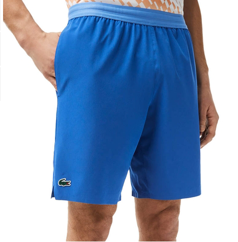 Lacoste Novak 8 Hombre Tenis Short (azul)