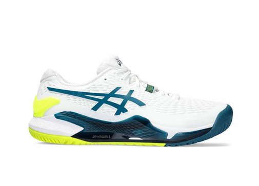 Asics GEL Resolution 9 (M) (Blanco/Verde)