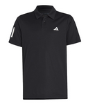 Adidas Club 3-Stripe Boys' Tennis Polo (Negro)