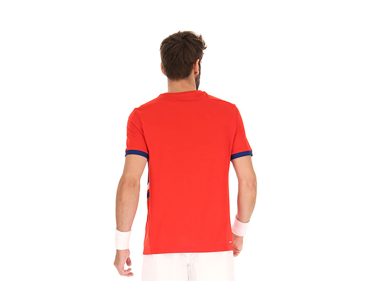 Lotto Squadra III Tee (M) (Rojo)