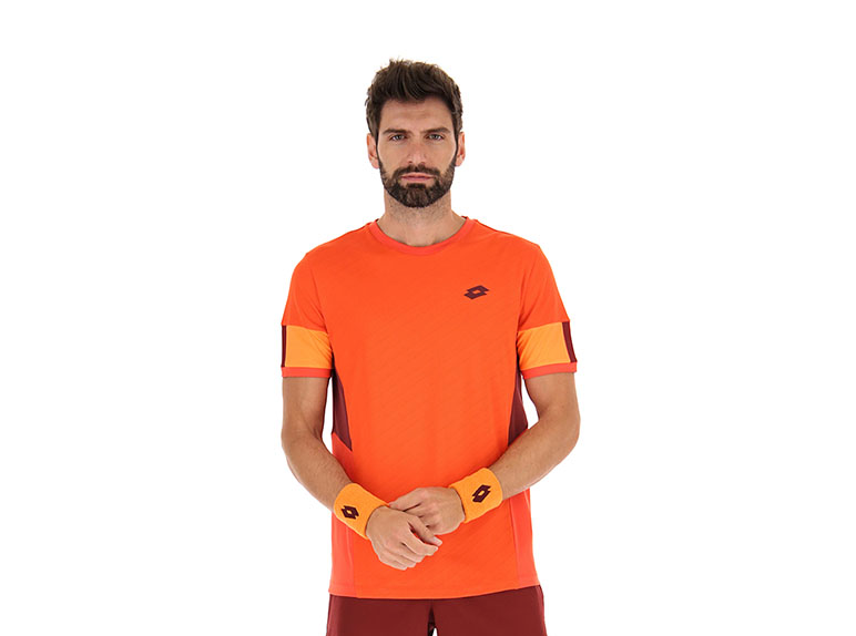 Lotto Tech 1 D1 Tee (M) (Grenadine Red)