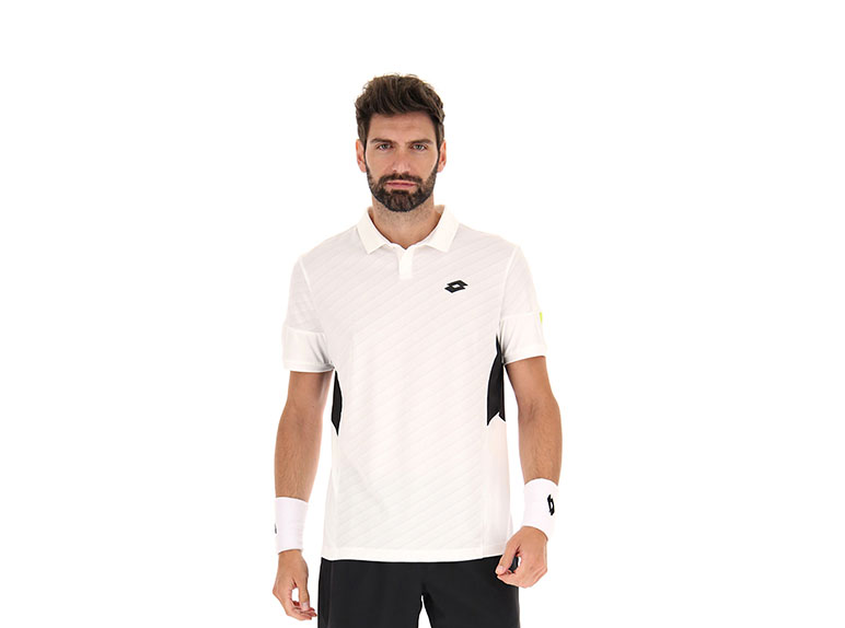 Lotto Tech 1 D1 Polo (M) (Blanco)