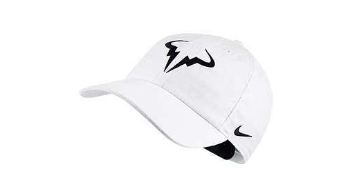 Nike Rafa Aerobill Cap (M) (Negro/Blanco)