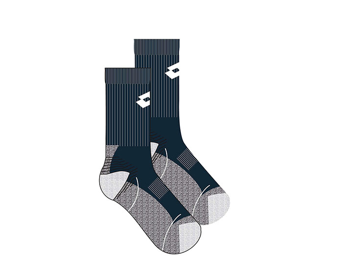 Lotto Tennis Crew Sock II (M) (Navy)