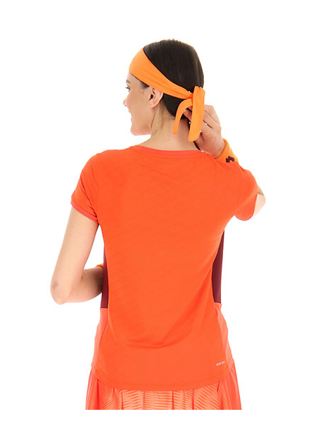 Lotto Tech 1 D3 Tee (W) (Naranja)