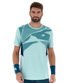 Camisa Lotto Tech 1-D2 Tee Caballero (Verde)