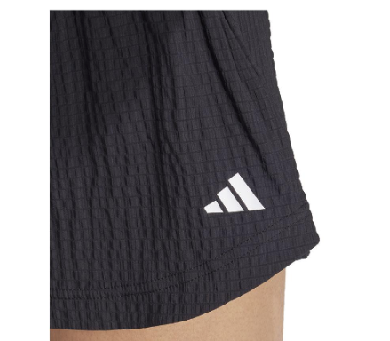 Falda Adidas Womens Aero.RDY Seersucker Tennis Shorts Black