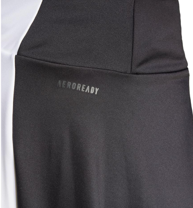 Falda Adidas Women's Premium Tennis Skort White and Black