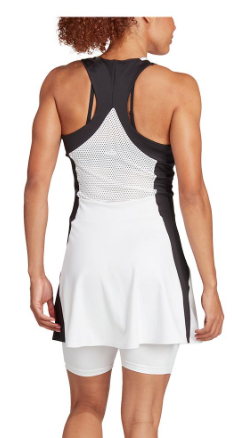 Vestido Adidas Women's Premium Tennis Dress White and Blac