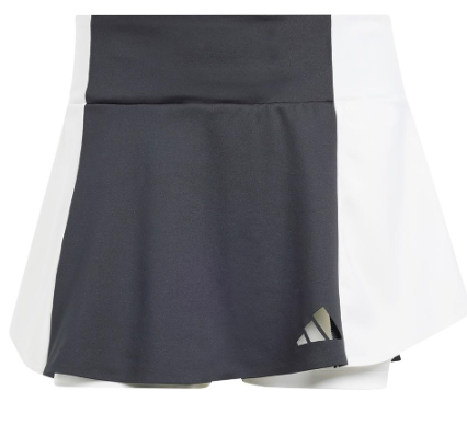 Falda  Adidas Women's Premium Tennis Skort Black and White