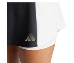 Falda  Adidas Women's Premium Tennis Skort Black and White