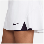 Nike Women's Slam Dri-Fit Tennis Skort White and Black