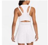 Nike Women's Slam Dri-Fit Tennis Dress White and Black