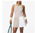 Lacoste Women's Ultra-Dry Stretch Tennis Dress and Shorts Hammam and White