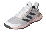 Adidas Womens Adizero Ubersonic 4.1 Clay Tennis Shoes White and Sandy Pink