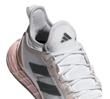 Adidas Womens Adizero Ubersonic 4.1 Clay Tennis Shoes White and Sandy Pink