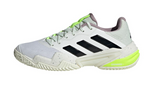 Adidas Women's Barricade 13 Tennis Shoes White and Crystal Jade