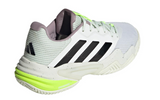 Adidas Women's Barricade 13 Tennis Shoes White and Crystal Jade