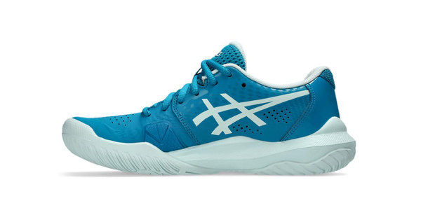 Asics Womens Gel-Challenger 14 Tennis Shoes Teal Blue and Soothing Sea