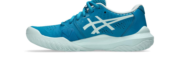 Asics Womens Gel-Challenger 14 Clay Tennis Shoes Teal Blue and Soothing Sea