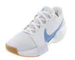 Nike Women's GP Challenge Pro Tennis Shoes White and Light Blue