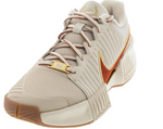 Nike Women's GP Challenge Pro PRM Tennis Shoes Sanddrift and Metallic Gold