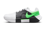 Nike Women's Zoom GP Challenge 1 Tennis Shoes White and Poison Green