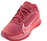 Nike Womens Air Zoom Vapor 11 Tennis Shoes Aster Pink and White